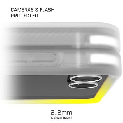 Ghostek Covert Clear Galaxy Z Flip7 Case with Built-in Kickstand, MagSafe and Full Hinge Protection Designed for 2025 Samsung Galaxy Flip 7 (6.9") (Clear Matte) - color: Clear Matte, size: Galaxy Z Flip 7