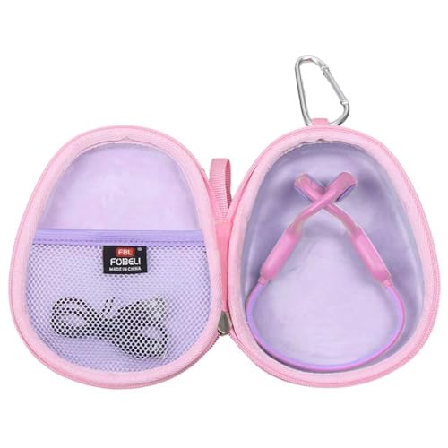 FBLFOBELI Kids Headphone Case for BAICLUD/Mehomeli/JusTalk/iClever/LOBKIN - color: Pink