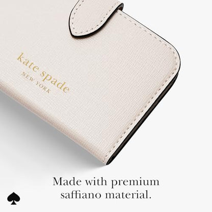 kate spade new york Morgan Magnetic Card Holder/Wallet - Cream - color: Morgan - Cream