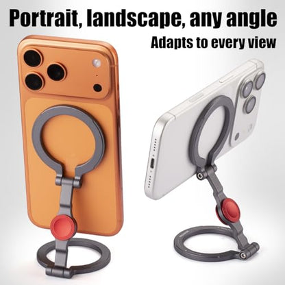 Magnetic Phone Stand & Fidget Spinner Combo for iPhone & Magsafe Cases