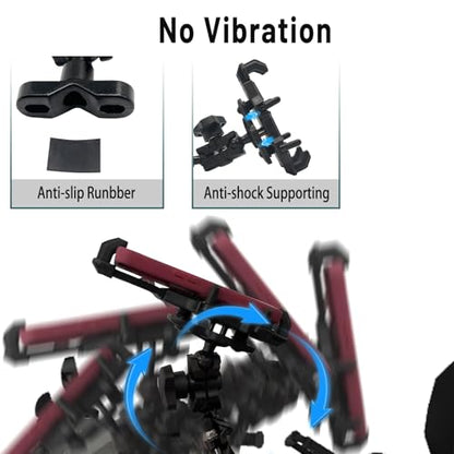 ATV Phone Holder Motorcycle Phone Mount,4 Wheeler Anti-theft No-shake