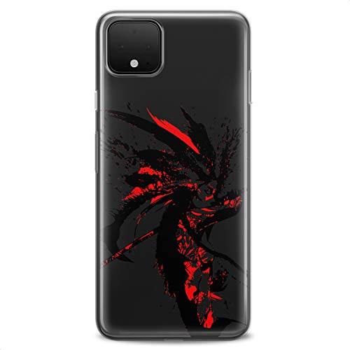 TPU Case Compatible for Google Pixel 9 8 Pro 7a 6a 5a XL 4a 5G 2 XL 3 XL 3a Drawing Woman Samurai Soft Clear Gorgeous Flexible Silicone Cute Print Splash Paint Slim fit Design Fighter Lady - color: Drawing Woman Samurai