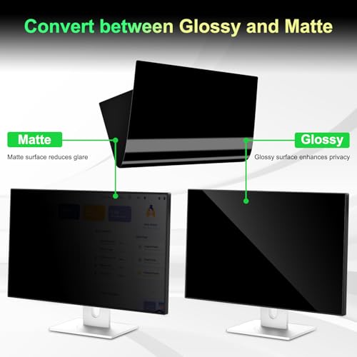 2 Pack] Magnetic Computer 27 Inch Privacy Screen for 16:9 Aspect Ratio - size: Computer Monitor 27Inch-2Pack
