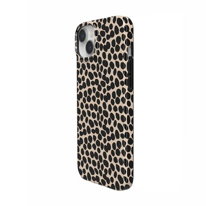 Casely iPhone 14 Plus Case | Lost in Spots | Cheetah Print | Compatible with MagSafe | Classic Ultra Slim Design - color: Lost in Spots | Cheetah Print