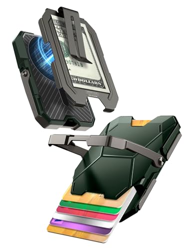 i-Blason for MagSafe Wallet with Stand & Money Clip, 6-Card Holder, Green - color: Green, size: with Money Clip