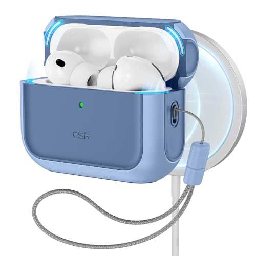 ESR for AirPods Pro 3 Case, Compatible with MagSafe, Navy Blue - color: Navy Blue, size: AirPods Pro 3 Case