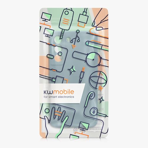 kwmobile Case Compatible with Samsung Galaxy S22 Case - Slim TPU Silicone Phone Cover - Soft Touch Finish - Arctic Night - color: Arctic Night, size: Galaxy S22