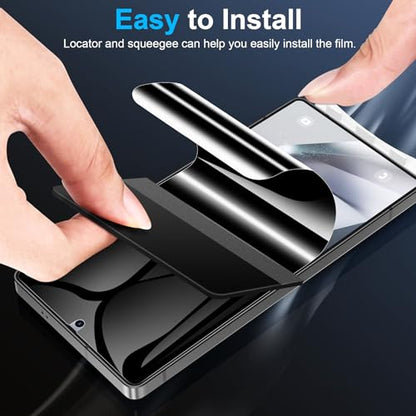 LYWHL 2 Pack for Samsung Galaxy S25 Ultra Privacy Screen Protector [Like Original Fingerprint Unlock], Anti-Spy Private S25 Ultra Film [Not Glass], Case Friendly, Scratch-Resistant, Sensitive Touch - size: Samsung Galaxy S25 Ultra