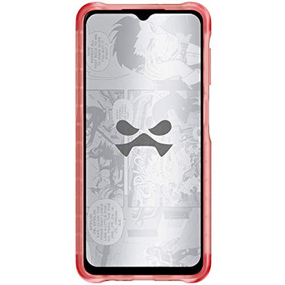 Ghostek COVERT Galaxy A12 Case with Slim Fit Clear Pink Design and Non-Slip Grip Bumper Premium Shockproof Protection Thin Protective Phone Cover Designed for 2021 Samsung Galaxy A12 (6.5 Inch) (Pink) - color: Pink, size: Galaxy A12