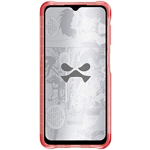 Ghostek COVERT Galaxy A12 Case with Slim Fit Clear Pink Design and Non-Slip Grip Bumper Premium Shockproof Protection Thin Protective Phone Cover Designed for 2021 Samsung Galaxy A12 (6.5 Inch) (Pink) - color: Pink, size: Galaxy A12