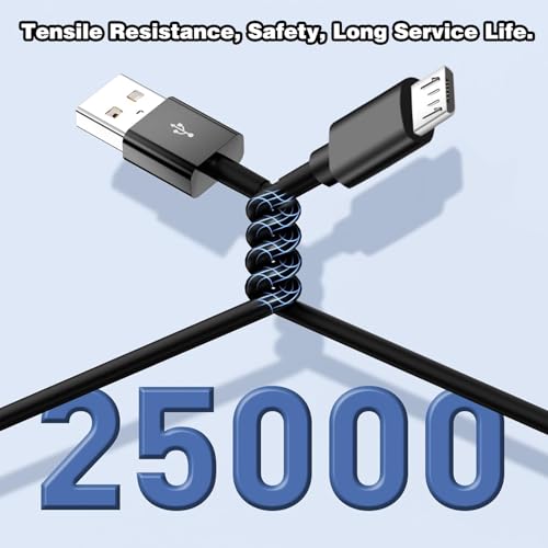 5v 1a power cord 5v-1a adapter micro usb cable 5v1a charger 5v/1a power supply micro usb charger with wall plug 5v 1000ma microusb 5 volt 1 amp 5 watt fo radio/electric toothbrush/PointReading pen/Toy - color: 5v1a black+micro usb cable