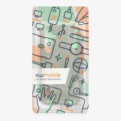 kwmobile Case Compatible with Samsung Galaxy S24 FE Case - Soft Slim Protective TPU Silicone Cover - Gray Green - color: gray green, size: Galaxy S24 FE
