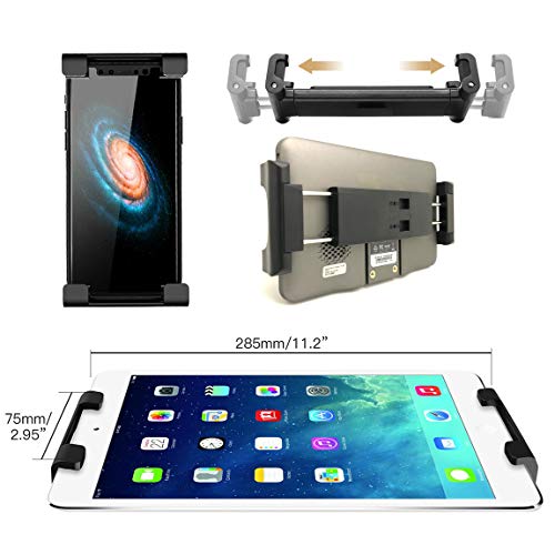 LycoGear Lycan Series Tablet & Smartphone Holder w/1 inch Ball for iPad Tablets | iPhone Pro Air MAX Plus | Galaxy Tab S Fold | Pixel | Surface | GPS & More
