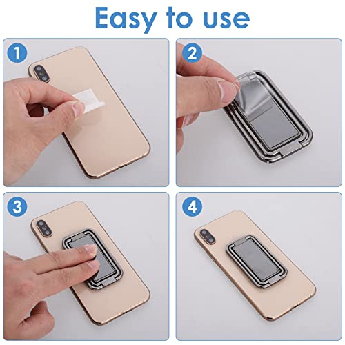 Cobee Cell Phone Ring Holder Finger Kickstand, 360° Rotation, Ultra-Thin