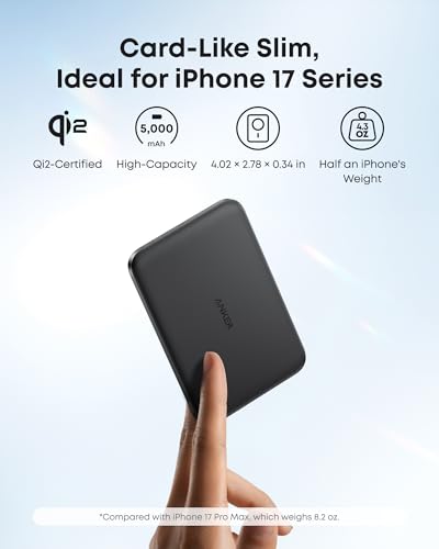 Anker Nano MagSafe Portable Charger & Zolo Magnetic Power Bank (Bundle)