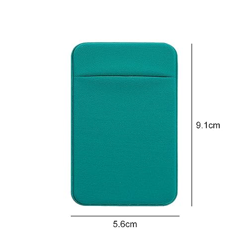Adhesive Phone Wallet & Card Pouch for Cell/Mobile Phone (Gray) - color: Gray