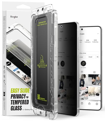 Ringke for Samsung Galaxy S25 Edge Screen Protector [Easy Slide Privacy] - size: Galaxy S25 Edge