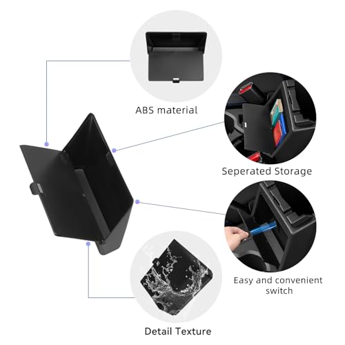 SMABEE Center Console Hidden Storage Box for Subaru Forester 2025 - size: Center Console Hidden Storage Box