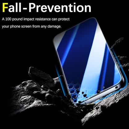 2 Pack Privacy Screen Protector for iPhone 17e/16e/14/13/13 Pro - color: Blue-iPhone 16e