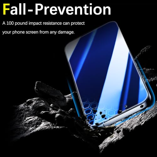 2 Pack Privacy Screen Protector for iPhone 17e/16e/14/13/13 Pro - color: Blue-iPhone 16e