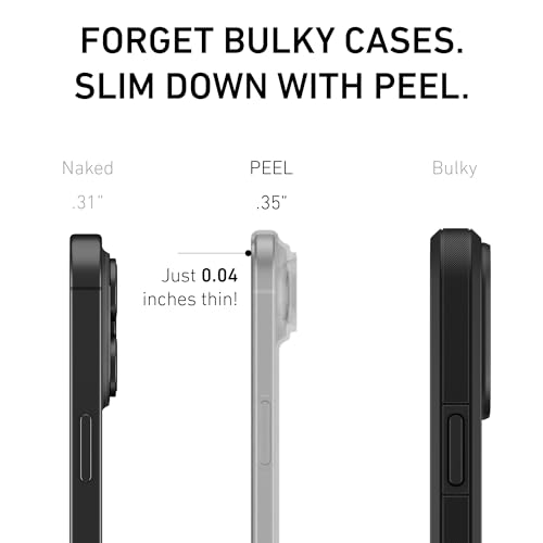 PEEL Flex Case for iPhone 17 Air (Clear Soft) - color: Clear, size: Flex Grip