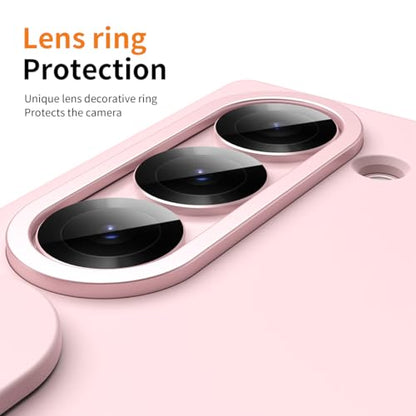 for Samsung Galaxy Z Fold 6 Protect Case with Wristband Stand,Bulit-in Screen & Lens Protection Shockproof Full Body Drop Fall Protection.(Pink) - color: Pink