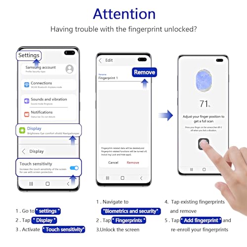 3 Pack for Samsung Galaxy S10 Plus TPU Screen Protector - size: Samsung Galaxy S10 Plus