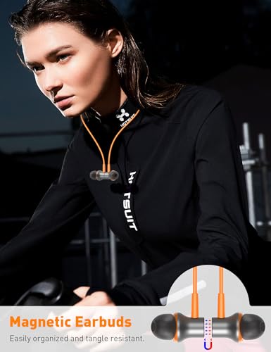 iMangoo for Apple MFi-Certified Wired Earbuds for Lightning Headphones - color: Orange