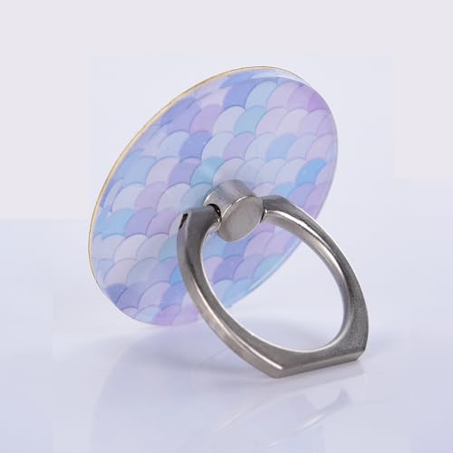 4PACK Phone Ring Holder Stand, Cute Mermaid Ring Stand Holder 360 Rotation Finger Grip Mount for Smartphones and Tablets (Mermaid) - color: Mermaid