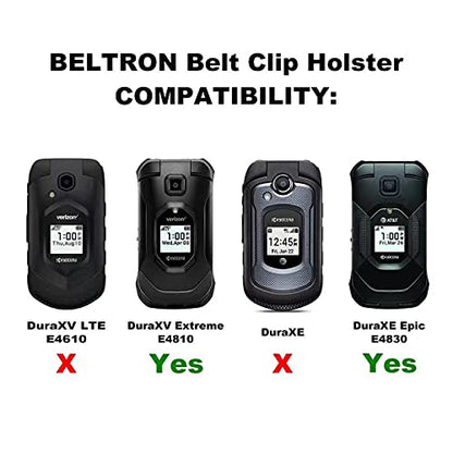 BELTRON Holster Case for Kyocera DuraXV Extreme E4810 E4811 DuraXE Epic E4830