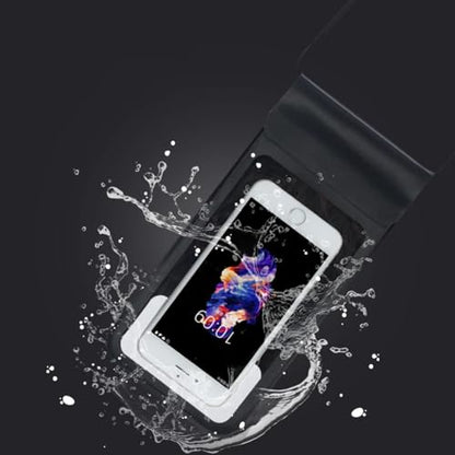 Universal Waterproof Phone Bag, Black/Pink/Light Grey - color: light gray