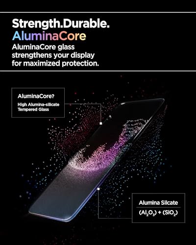 Spigen AlignMaster S Tempered Glass Screen Protector for iPhone 17 Pro Max - size: iPhone 17 Pro Max