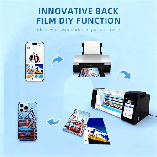 Intelligent Film Cutting Machine for Hydrogel TPU Screen Protectors for Front of The Cellphone,Mobile Phone Screen Protector Machine Cutting,for Smartphones