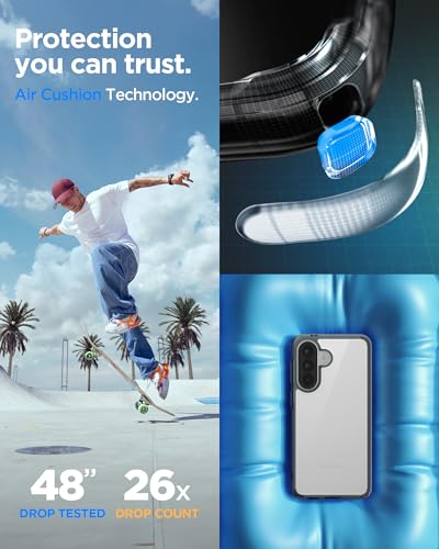 Spigen for Galaxy A57 5G Case, Ultra Hybrid [Anti-Yellowing] - Space Crystal - color: Space Crystal, size: Galaxy A57 5G