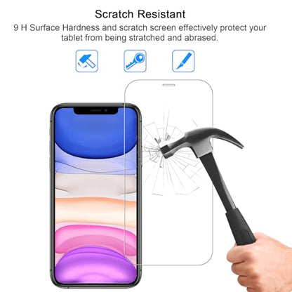 SIBEITU 3+3 Pack Screen Protector + Camera Lens Protector for iPhone 11 | 6.1 Inch HD 9H Hardness Tempered Glass Film, Scratch Resistant, Sensor Protection, Case Friendly, High Response, Bubble Free - size: iPhone 11 6.1"
