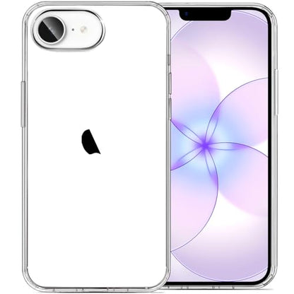 JJGoo for iPhone 17e Case for iPhone 16e Case Clear, Soft Transparent Shockproof Protective Slim Thin Phone Case Cover for 16e / 17e | Soft Transparent, Shockproof, Protective, Slim Thin - color: Clear