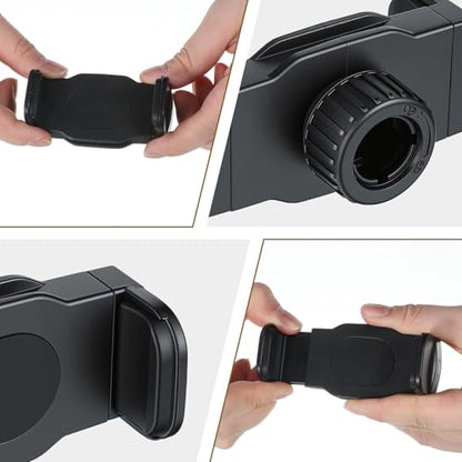2 PCS Ball Joint Phone Holder, Ball Joint Connector Socket Replacement 17mm Ring Light Phone Holder Replacements Clamp Cellphones Mount Replacement for Car Wireless Charger Selfie Hose Stand Bracket