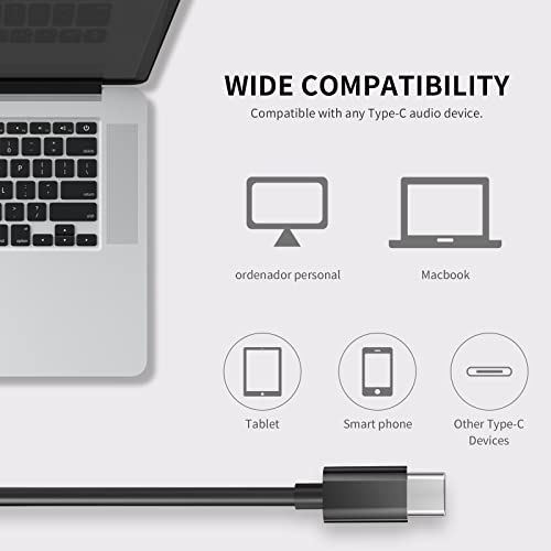 USB C Headphones for iPhone 15 Earbuds HiFi Stereo Type C Wired Earphones with Mic & Remote Control Noise Cancelling for iPhone 16 pro, iPad Pro, Galaxy S23/S22/S21/S20/Ultra Note 10/20