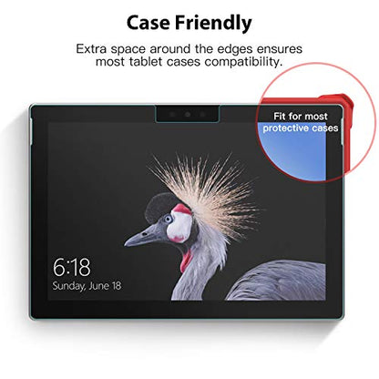 MoKo 2 Pack Matte Screen Protector for Surface Pro 7+/7/6/5/4/LTE, Clear - size: 2 Pack