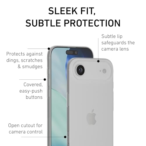 PEEL Super Thin Case for iPhone 17 Air (Clear) - color: Clear, size: Super Thin