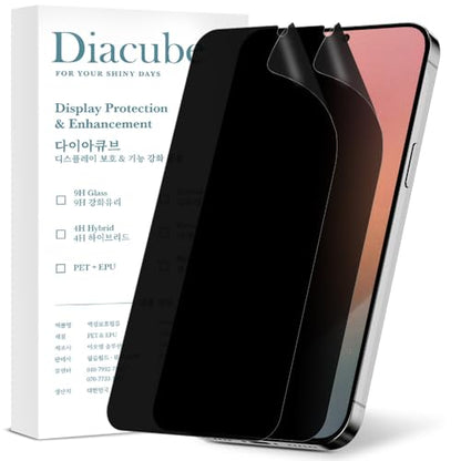 2-Pack Anti Glare Matte Privacy Screen Protector for Samsung Galaxy S26 [0.1S Fingerprint ID Unlock][Anti Spy PET Flexible Film][Bubble-Free Easy Installation with Alignment Jig] - size: Galaxy S26