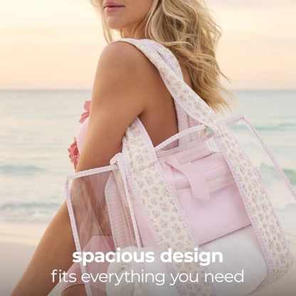 Case-Mate Jelly Tote Bag - color: Quilted Ditsy Floral