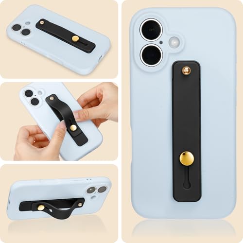 Weewooday 15 Pcs Phone Grip Strap Telescopic Finger Strap Stand,Neutral - color: Neutral