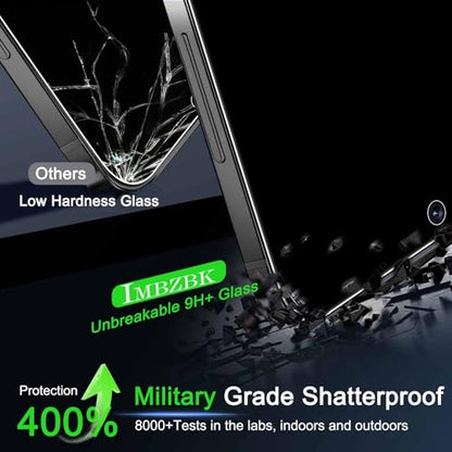 IMBZBK Privacy Screen Protector for Samsung Galaxy S26 Ultra, 3+3 Pack - color: S26 Ultra-Black