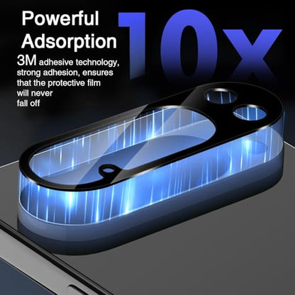 Wiaocit Tempered Glass Camera Lens Protector for Google Pixel 10 Pro - color: Google Pixel 10 Pro-Black