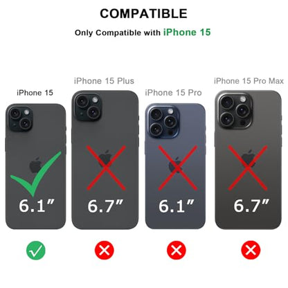TENDLIN Magnetic Case Compatible with iPhone 15 Case Wood Grain with Carbon Fiber Texture Design Leather Hybrid Slim Cover (Compatible with MagSafe) Hairline - color: Magnetic Hairline, size: iPhone 15