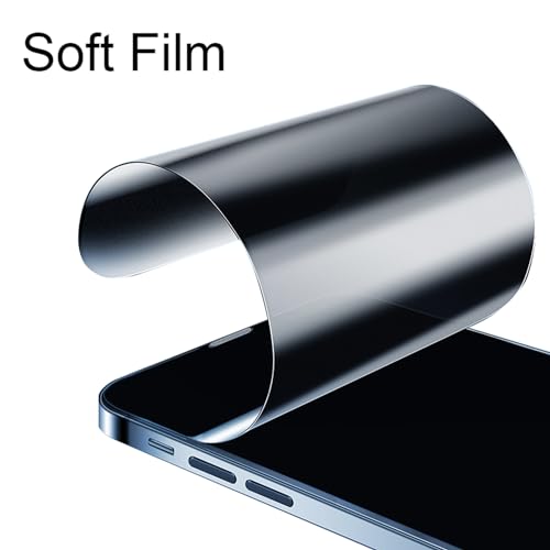 2 Pack 360 Degree Anti-glare Privacy Screen Protector for iPhone 16 Pro/iPhone 17 Matte Anti-Spy 4 Direction Soft Film 6.3 inch - size: For iPhone 16 Pro