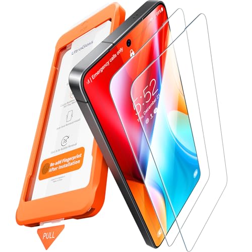 UltraGlass TOP 9H+ Armor for Samsung Galaxy S25 Ultra Screen Protector | NO.1 Military Grade Shatterproof, Screen Protector 25 Ultra Tempered Glass S25Ultra, Longest Durable, Auto Install, 2 Pack - size: S25 Ultra