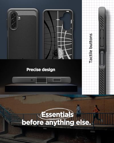 Spigen for Galaxy A17 5G Case, Rugged Armor [Military-Grade Protection] - Matte Black - size: Galaxy A17 5G