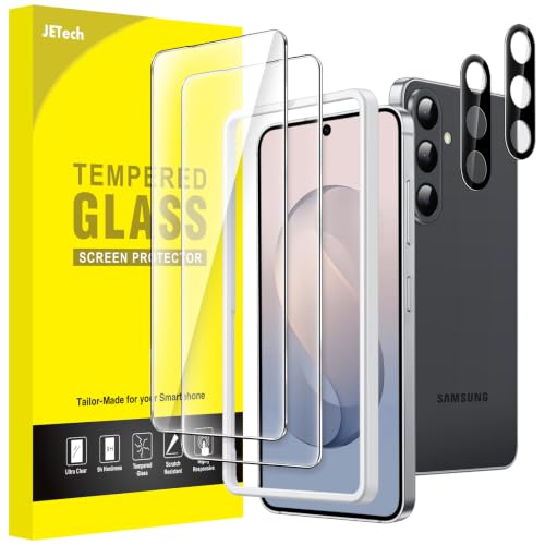 JETech Screen Protector for Samsung Galaxy S26 FE, 2+2 Pack - size: Galaxy S26 FE